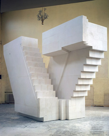 Rachel Whiteread,Stairs, 2001