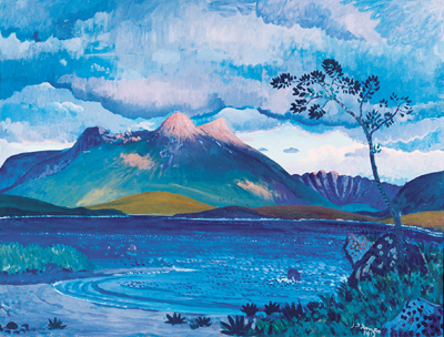  北威尔士阿伦尼格山（油画）  詹姆斯·迪克逊·英尼斯 （泰特：1968年购入）