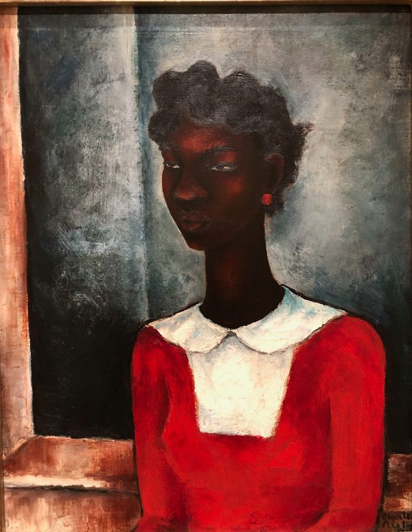 Charles Alston, Girl in a Red Dress, 1934