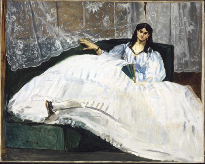 Édouard Manet, Baudelaire’s Mistress (Portrait of Jeanne Duval), 1862