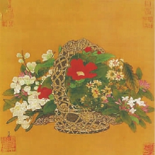 李嵩《花篮图》小考：读画应识花高致