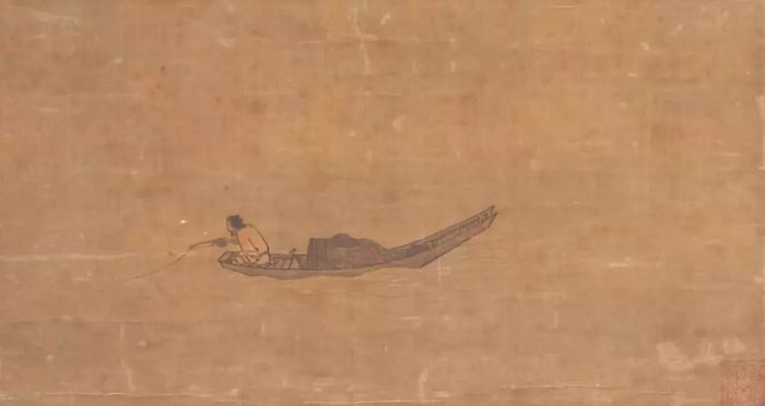  《寒江独钓图》 马远 宋代
