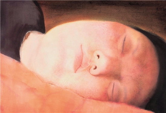 祝彦春 白日梦 78×103cm 水彩 2008年