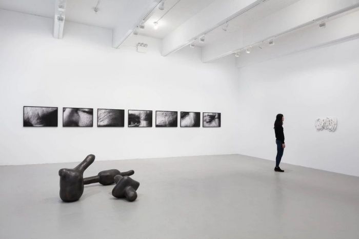 ▲安娜·玛利亚·麦欧利诺个展「诗意的漫步」现场图片，豪瑟沃斯纽约22街，图片：豪瑟沃斯，摄影：Timothy Doyon