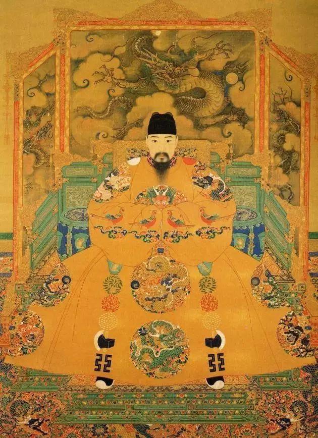 ▲明弘治皇帝像  藏于台北故宫博物院