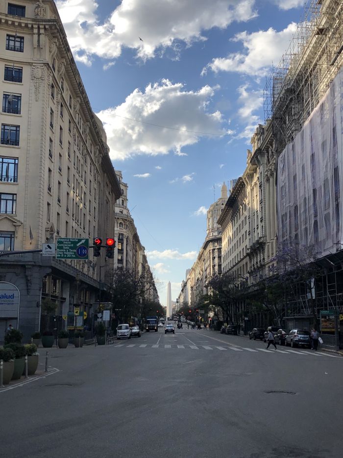 布宜诺斯艾利斯市中心街景（Felisa摄）