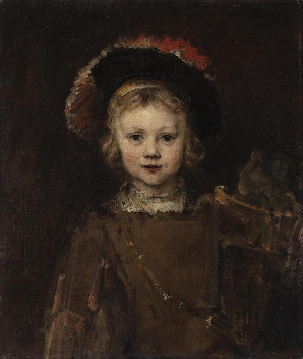 伦勃朗·范·莱因 《男孩的肖像》（Portrait of a Boy），1655–1660