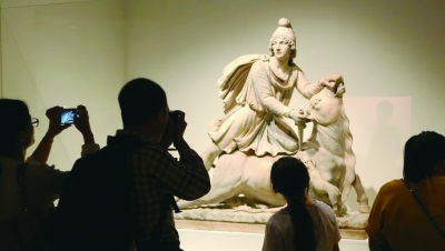 “大英博物馆百物展”展览现场