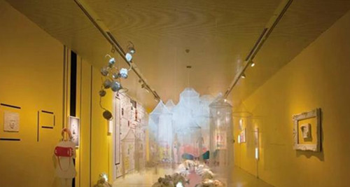 2015年1月，中央美术学院美术馆策划主办的“第二届CAFAM未来展”现场。