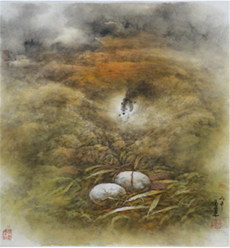 大中国画的开拓者——黄莱先生书画艺术探论