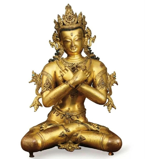 十四世纪，马拉王朝早期，大持金刚。成交价：RMB 44,850,000