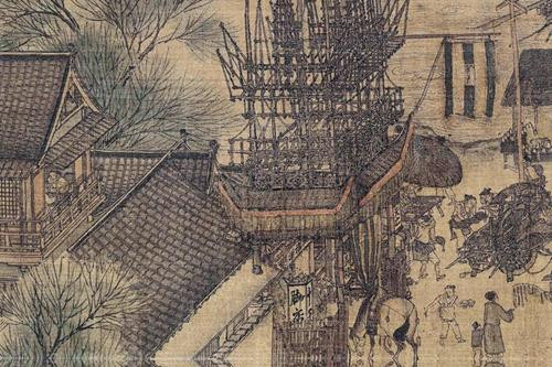 当细节放大后，《清明上河图》这些梗足够笑一年