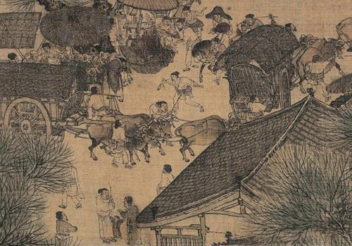 当细节放大后，《清明上河图》这些梗足够笑一年