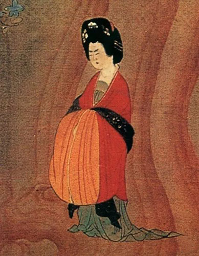 敦煌藏经洞《引路菩萨》局部