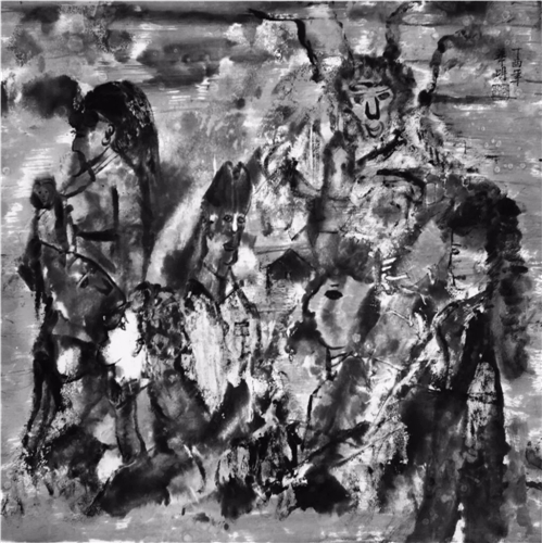 埃及向往 70x70cm 2017