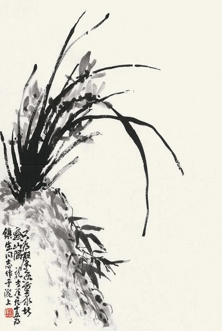 画兰大家萧龙士：“握笔应书民心愿”