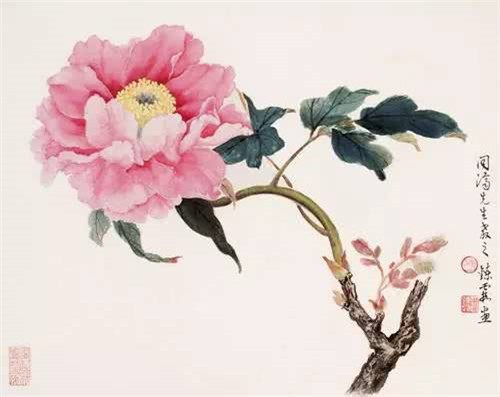 她是绝代尤物，是诗画家，微露半脸就令人魂销