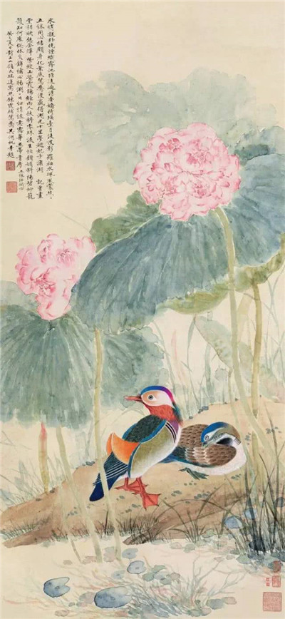 她是绝代尤物，是诗画家，微露半脸就令人魂销