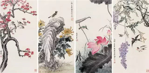 她是绝代尤物，是诗画家，微露半脸就令人魂销