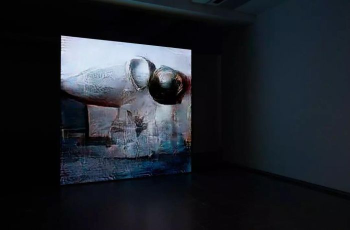 ▲ 伦敦蛇形画廊于热个展现场图。图片：Ola Rindal、皮埃尔·于热、蛇形画廊