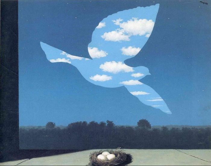 雷内·马格里特(rené magritte)the return