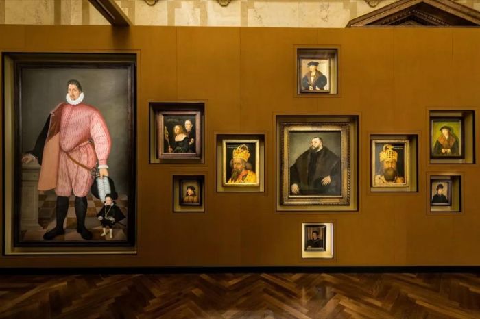 “棺中鼩鼱木乃伊及其他宝藏”展览现场。? KHM-Museumsverband