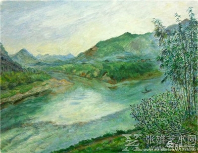 天心地语，绿水青山入画来