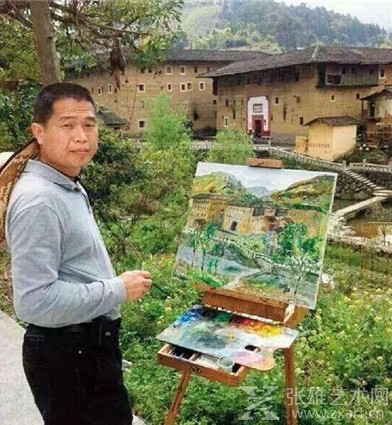 天心地语，绿水青山入画来