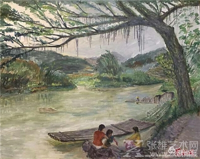 天心地语，绿水青山入画来