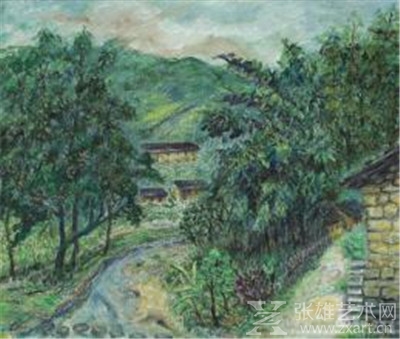 天心地语，绿水青山入画来