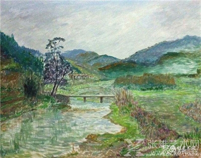 天心地语，绿水青山入画来