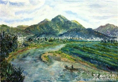 天心地语，绿水青山入画来