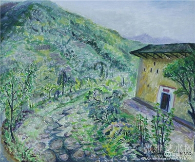 天心地语，绿水青山入画来