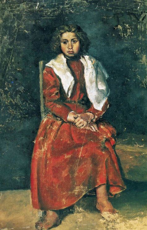 《赤脚的女孩》1895