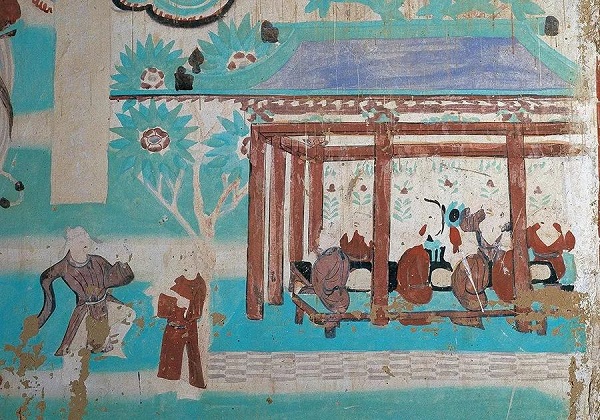 莫高窟第146窟 宅子酒肆 五代