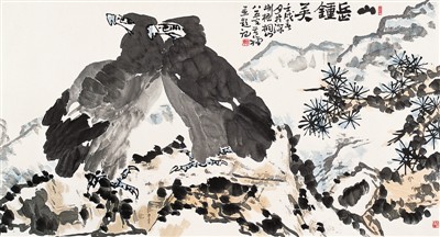 图为吴冠中作品