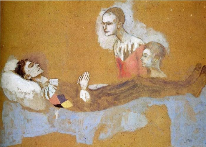 《小丑之死》1906