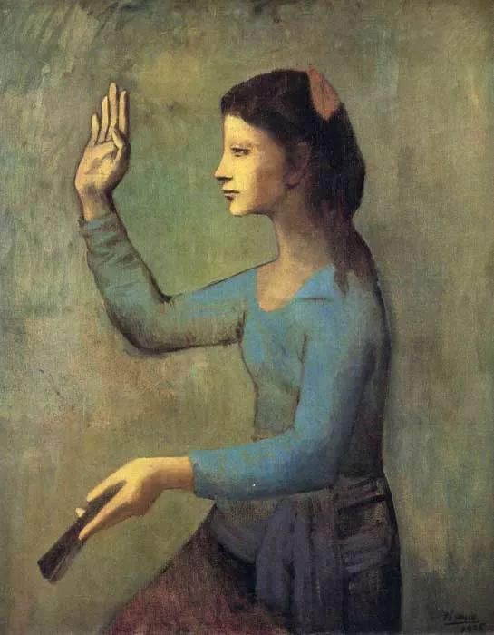 《扇子女人》