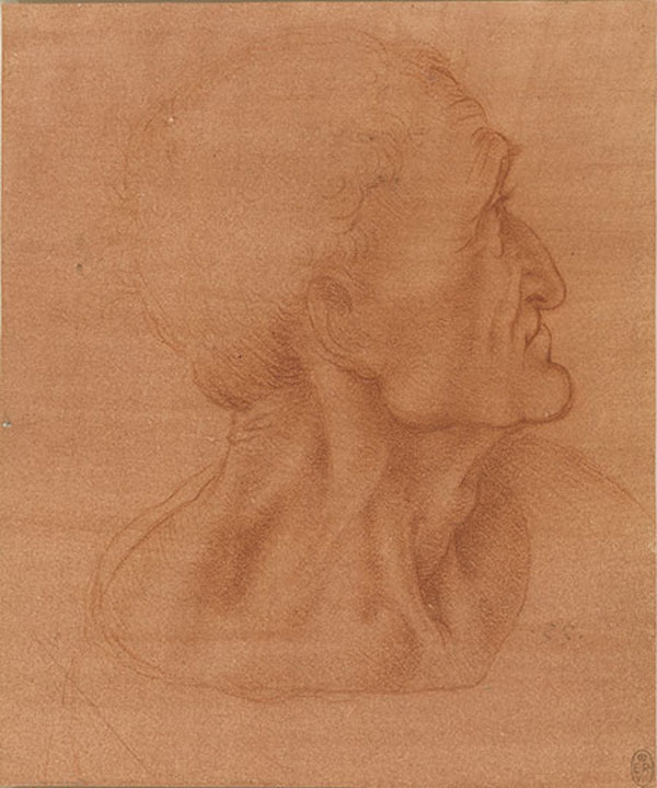 达·芬奇，犹大头像，1494