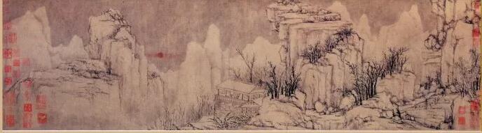 黄公望《快雪时晴图卷》
