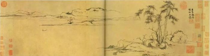 赵孟頫 《双松平远图卷》