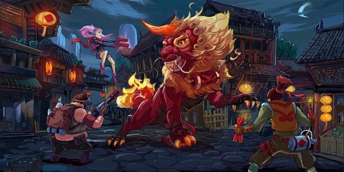 年兽与门神的故事