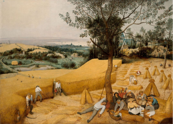 老彼得·勃鲁盖尔，《收获者》，1565
