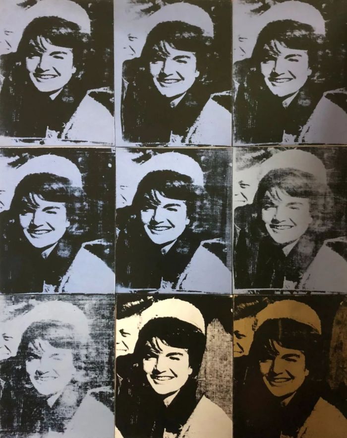 《九个杰姬》 美国 安迪·沃霍尔 1964 年