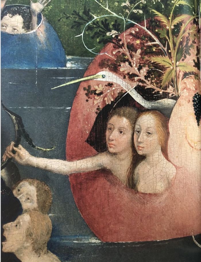 博斯《人间乐园》（The Garden of Earthly，c. 1495–1505）细节图