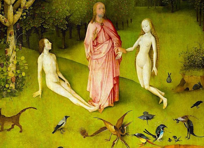 博斯《人间乐园》（The Garden of Earthly，c. 1495–1505）细节图