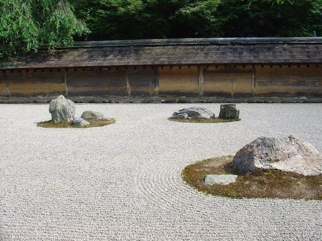 龙安寺枯山水（局部）