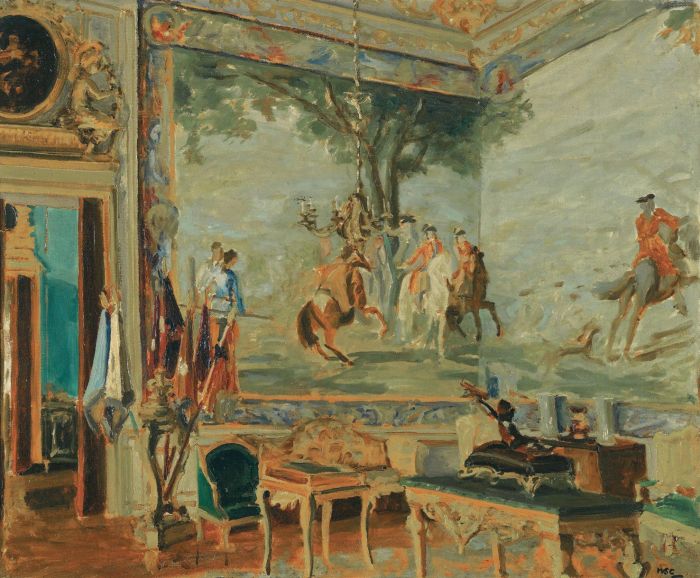 Winston Churchill，Tapestries at Blenheim Palace
