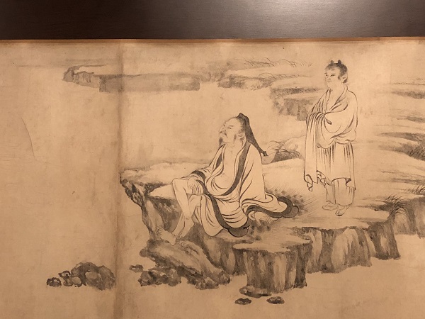 《白莲社图》局部