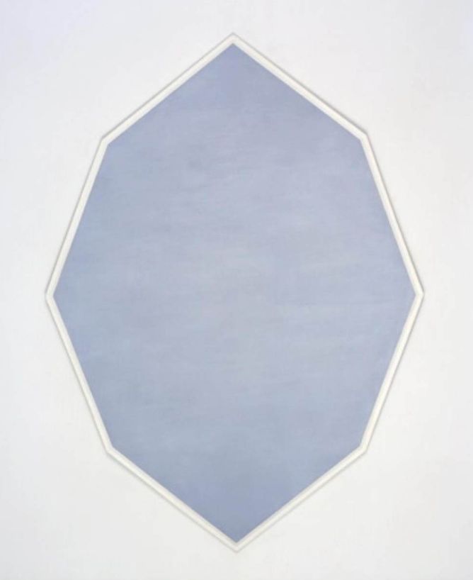 玛丽·科西嘉，无题（蓝色八边形）, 1964
